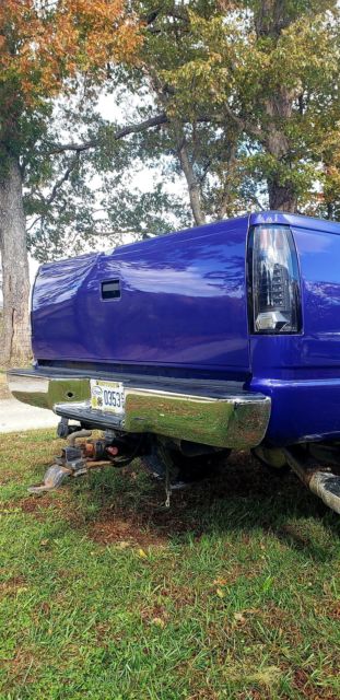 1992 Blue Chevrolet C/K Pickup 3500 Standard Cab Pickup