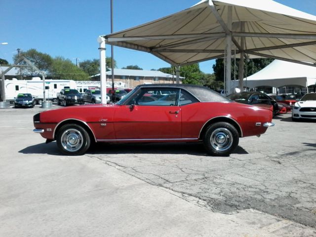 1968 Red Chevrolet Camaro Coupe