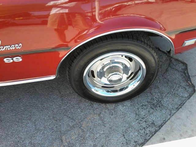 1968 Red Chevrolet Camaro Coupe