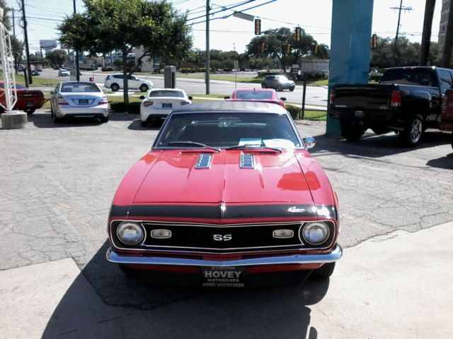 1968 Red Chevrolet Camaro Coupe