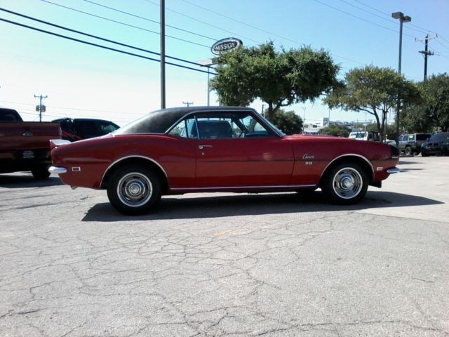 1968 Red Chevrolet Camaro Coupe