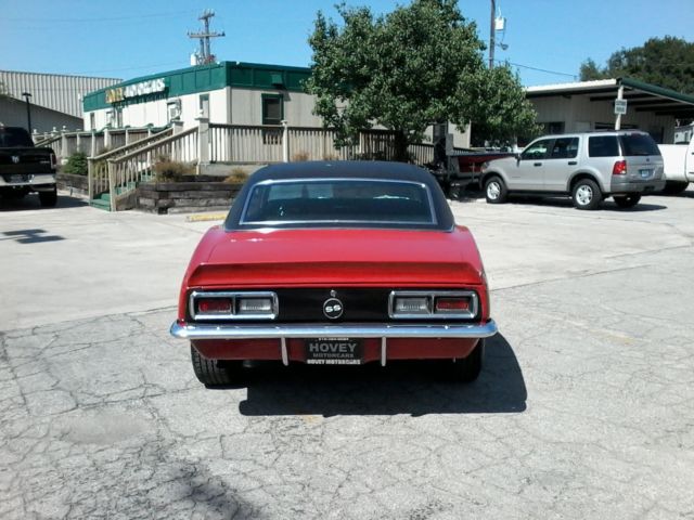 1968 Red Chevrolet Camaro Coupe