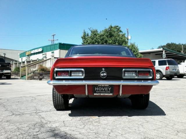 1968 Red Chevrolet Camaro Coupe