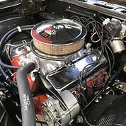 1968 Black Chevrolet Chevelle Coupe