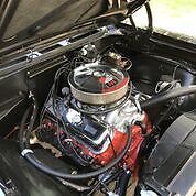 1968 Black Chevrolet Chevelle Coupe