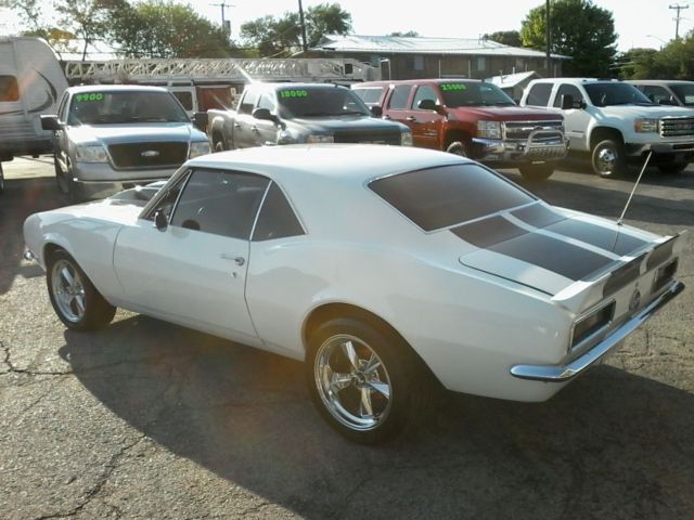 1967 White Chevrolet Camaro Coupe