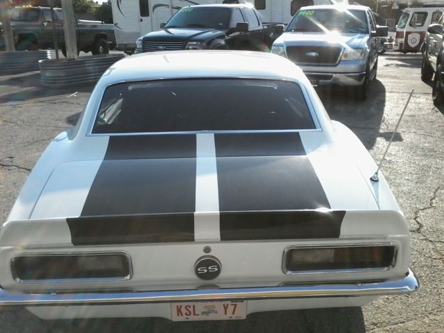 1967 White Chevrolet Camaro Coupe