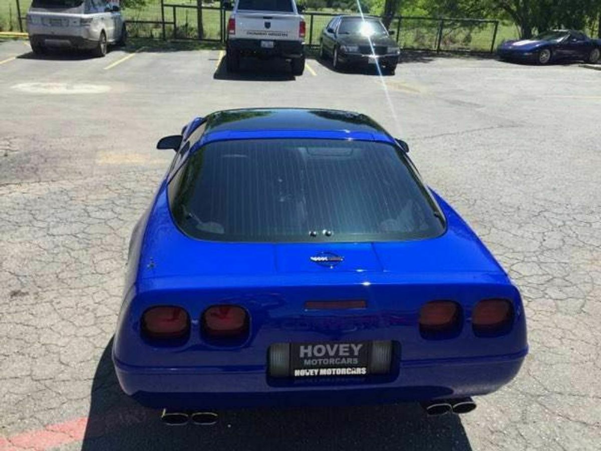 1994 Blue Chevrolet Corvette Coupe