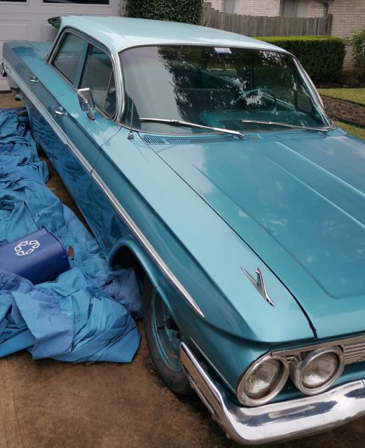 1961 Blue Chevrolet Impala Coupe