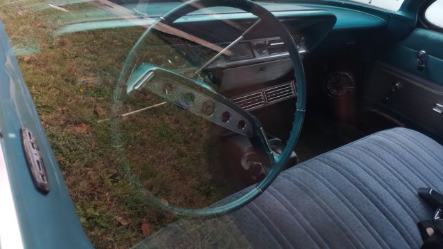 1961 Blue Chevrolet Impala Coupe
