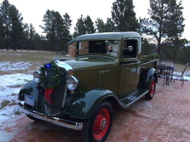 1934 Burgundy Chevrolet Other Pickups Coupe