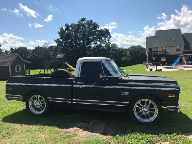 1972 Black Chevrolet C-10 Standard Cab Pickup
