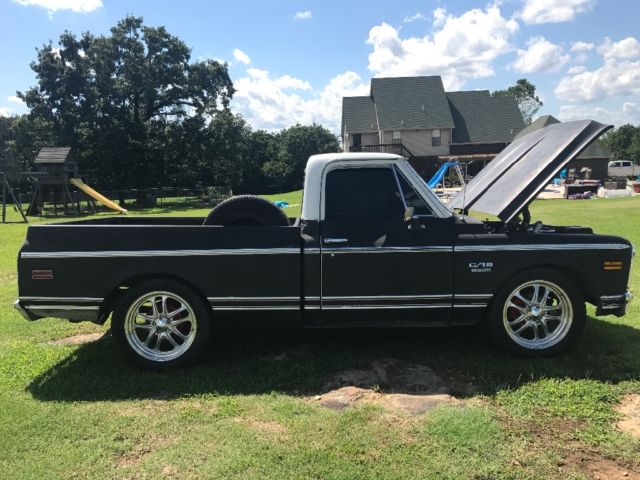 1972 Black Chevrolet C-10 Standard Cab Pickup