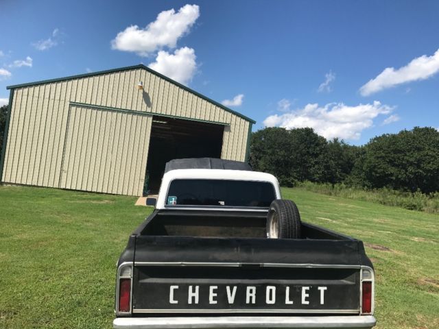1972 Black Chevrolet C-10 Standard Cab Pickup