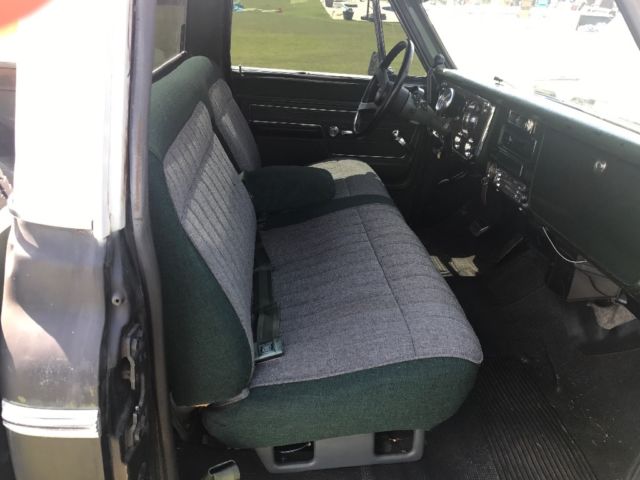 1972 Black Chevrolet C-10 Standard Cab Pickup