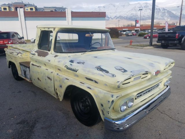 1961 Yellow Ratrod Chevrolet Other Pickups Crew Cab Pickup
