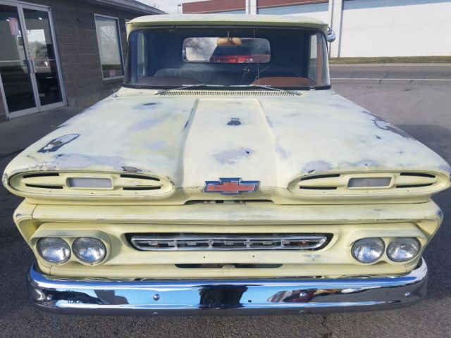 1961 Yellow Ratrod Chevrolet Other Pickups Crew Cab Pickup