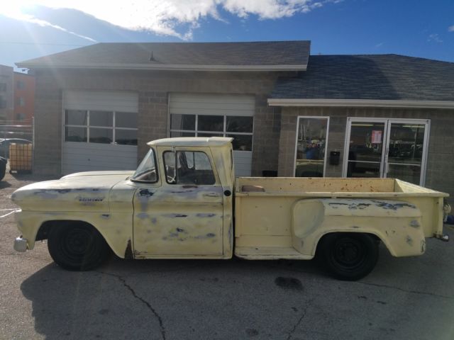 1961 Yellow Ratrod Chevrolet Other Pickups Crew Cab Pickup