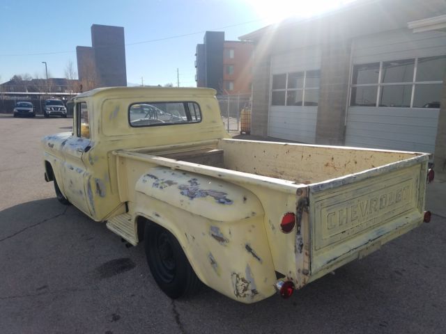1961 Yellow Ratrod Chevrolet Other Pickups Crew Cab Pickup