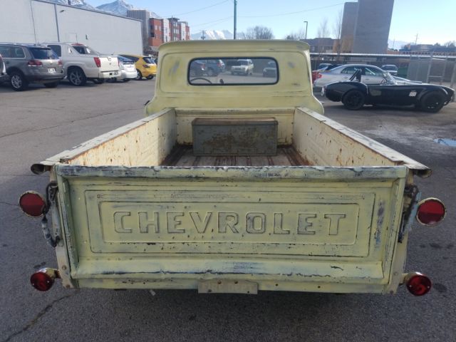1961 Yellow Ratrod Chevrolet Other Pickups Crew Cab Pickup
