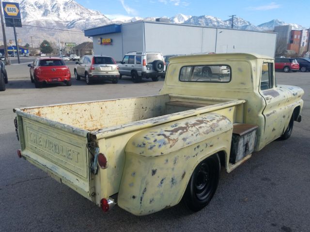 1961 Yellow Ratrod Chevrolet Other Pickups Crew Cab Pickup