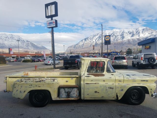 1961 Yellow Ratrod Chevrolet Other Pickups Crew Cab Pickup