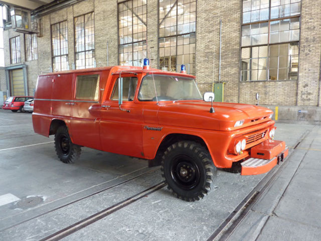 1961 Red Chevrolet Other Crew Cab Pickup