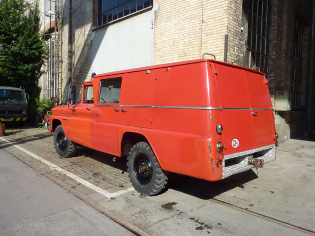1961 Red Chevrolet Other Crew Cab Pickup