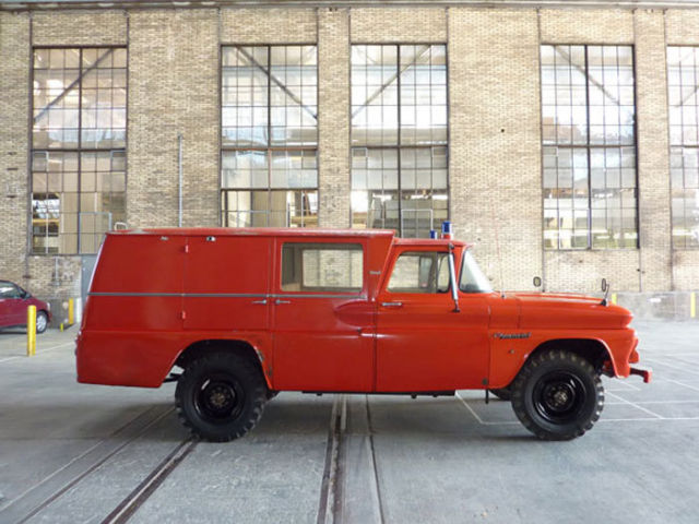 1961 Red Chevrolet Other Crew Cab Pickup