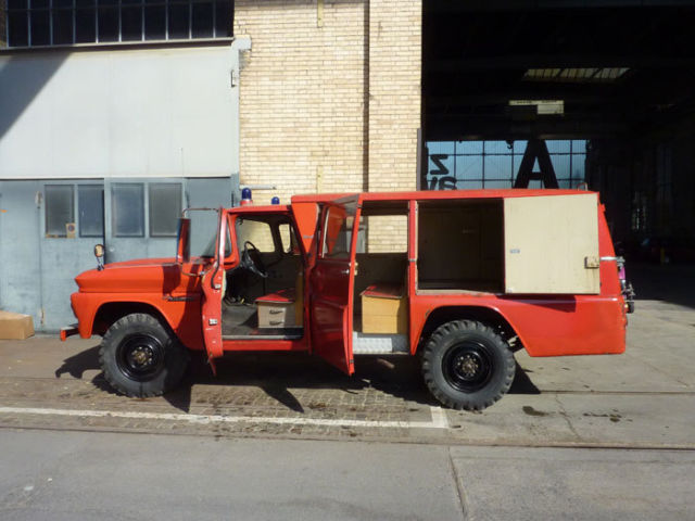 1961 Red Chevrolet Other Crew Cab Pickup