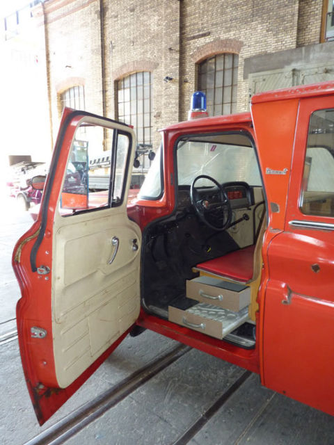 1961 Red Chevrolet Other Crew Cab Pickup