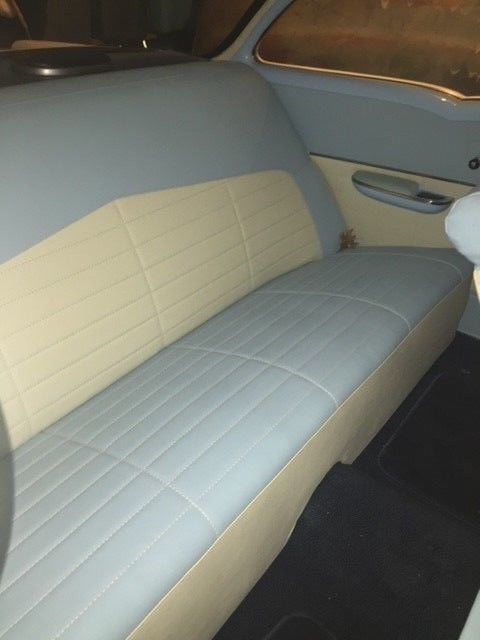1956 Turquoise/White Chevrolet Bel Air/150/210 Sedan