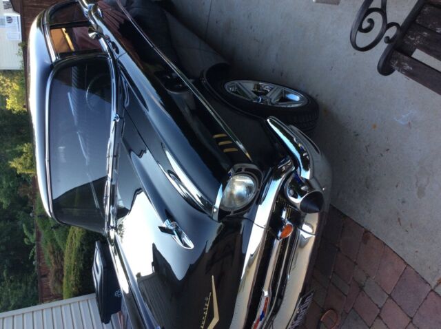 1957 Black Chevrolet Bel Air/150/210 Coupe