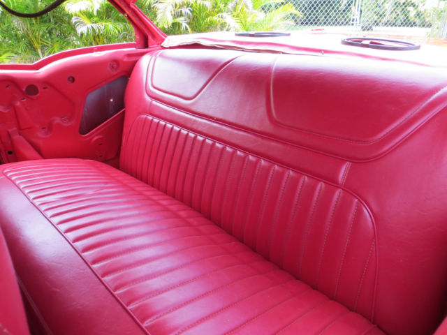 1957 Red Chevrolet Bel Air/150/210 Coupe