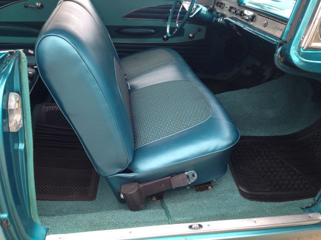 1958 Blue Chevrolet Bel Air/150/210 Coupe