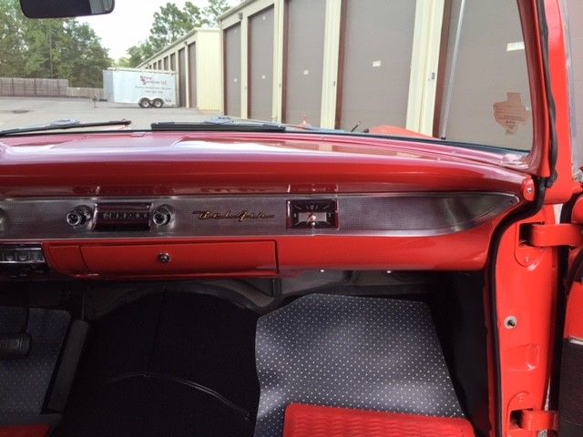 1957 Matador Red Chevrolet Bel Air/150/210 2 door hard top