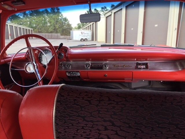 1957 Matador Red Chevrolet Bel Air/150/210 2 door hard top