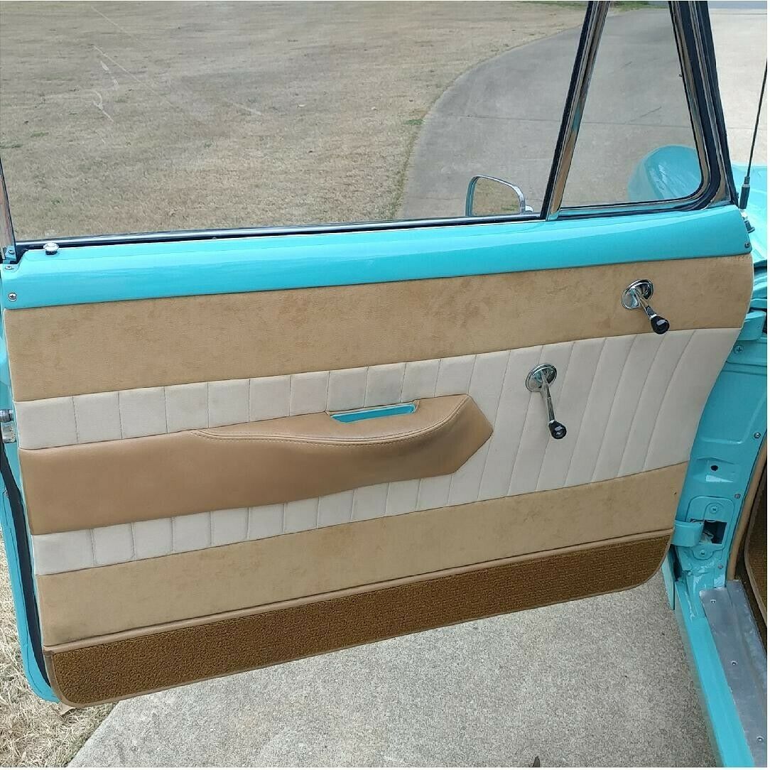 1954 Turquoise / White Chevrolet Bel Air/150/210 Convertible