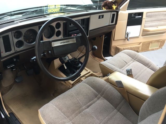 1984 Brown and Tan Chevrolet Blazer Two door