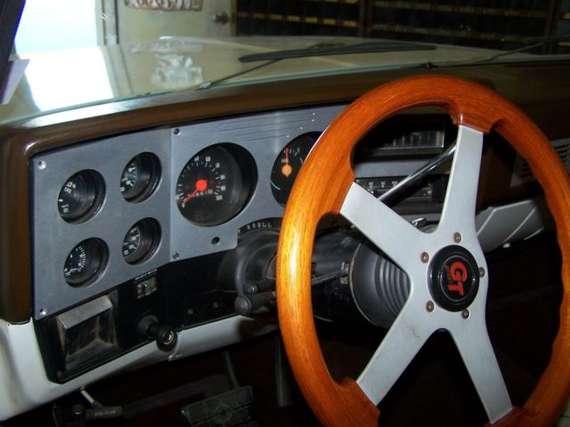 1974 White Chevrolet Blazer Convertible