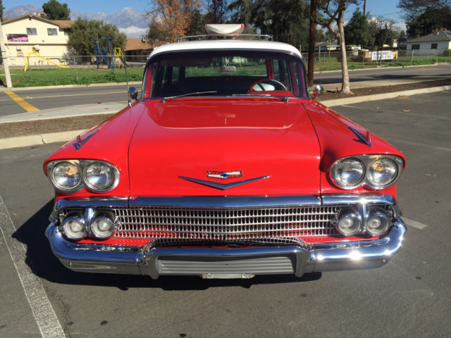1958 Red Chevrolet Other Wagon