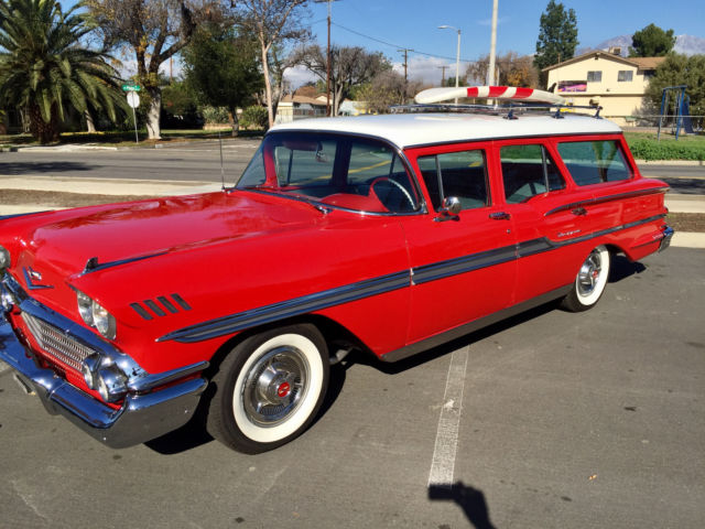 1958 Red Chevrolet Other Wagon