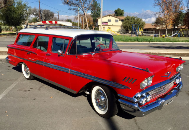 1958 Red Chevrolet Other Wagon