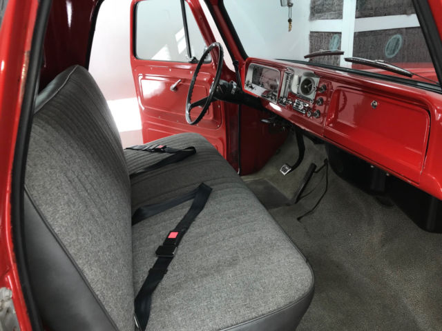 1965 Red Chevrolet C-10 Standard Cab Pickup