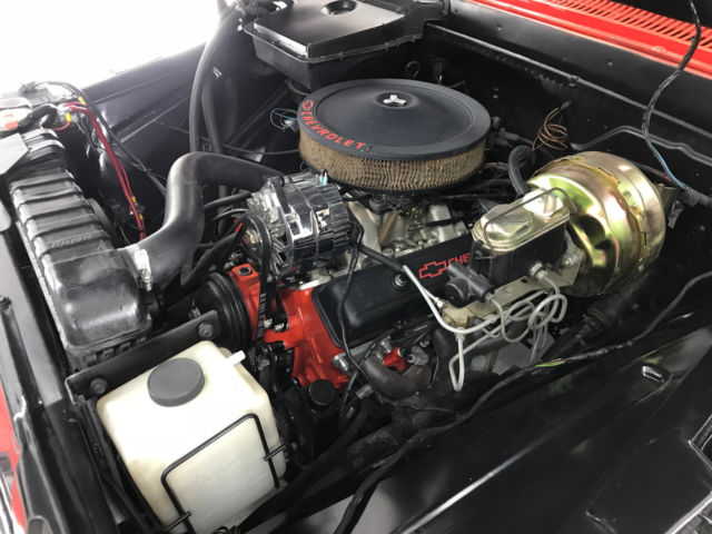 1965 Red Chevrolet C-10 Standard Cab Pickup