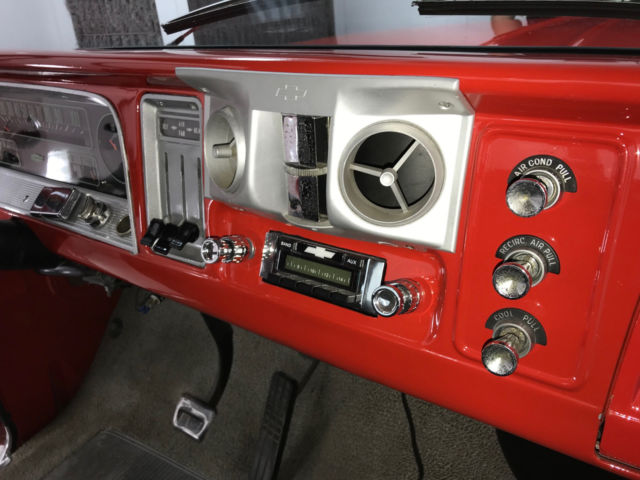 1965 Red Chevrolet C-10 Standard Cab Pickup