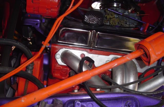 1966 Orange purple design Chevrolet C-10 Standard Cab Pickup