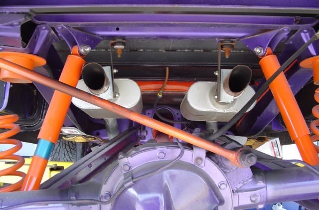 1966 Orange purple design Chevrolet C-10 Standard Cab Pickup