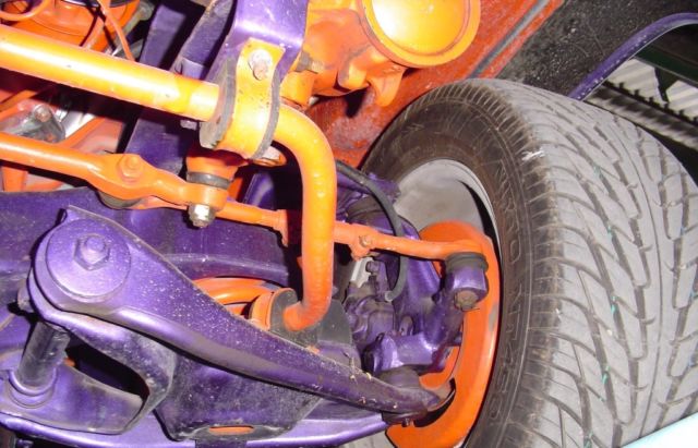 1966 Orange purple design Chevrolet C-10 Standard Cab Pickup