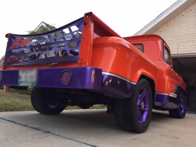 1966 Orange purple design Chevrolet C-10 Standard Cab Pickup